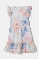 Dívčí šaty Guess modrá barva, mini, K5RK13 WA2T0