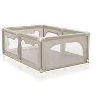 LIONELO Ohrádka pro děti Willow Beige Sand 127 x 187 cm