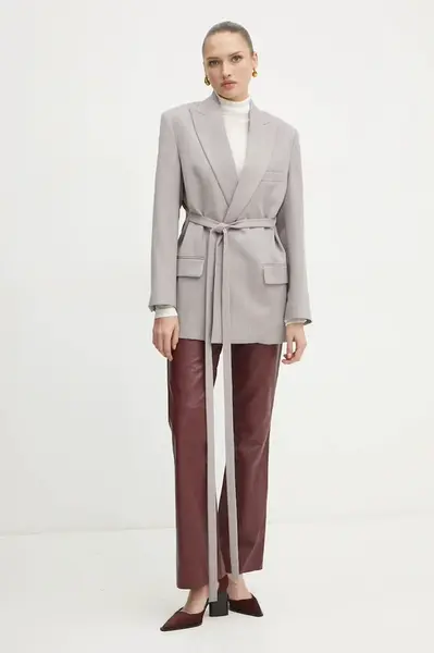 Vlněné sako Victoria Beckham