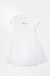Dívčí šaty Guess bílá barva, midi, J5RK18 K6YW0
