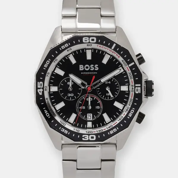 Hodinky Hugo Boss stříbrná barva, 1513971