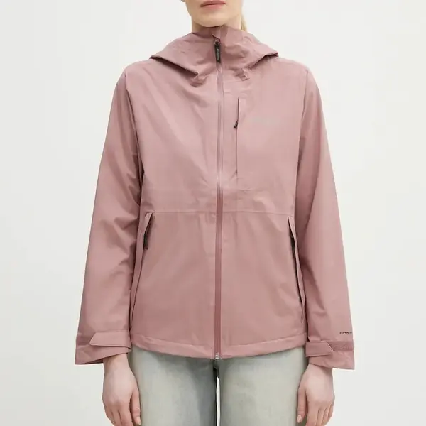 Outdoorová bunda Columbia Ampli-Dry II růžová barva, 2071421