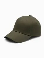 Ombre Men's one-color baseball cap - khaki