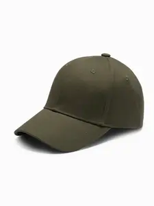 Ombre Men's one-color baseball cap - khaki