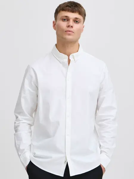 !Solid Košeľa 'Val'  biela