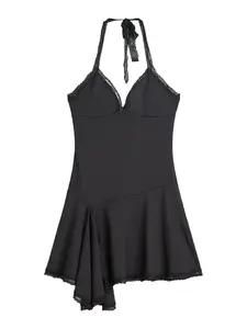 Bershka Šaty  čierna