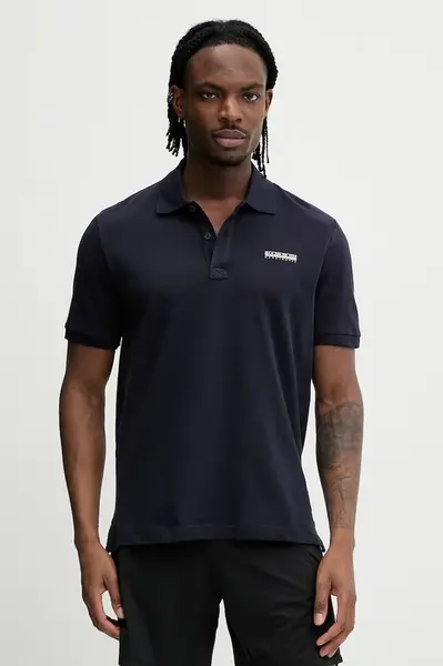 Bavlněné polo tričko Napapijri SMALL BOX