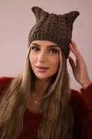 marka niezdefiniowana Čapica s fleece Rabbid K237 cappuccino