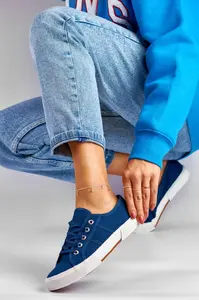 primohurt Námořnicky modré nízké tenisky