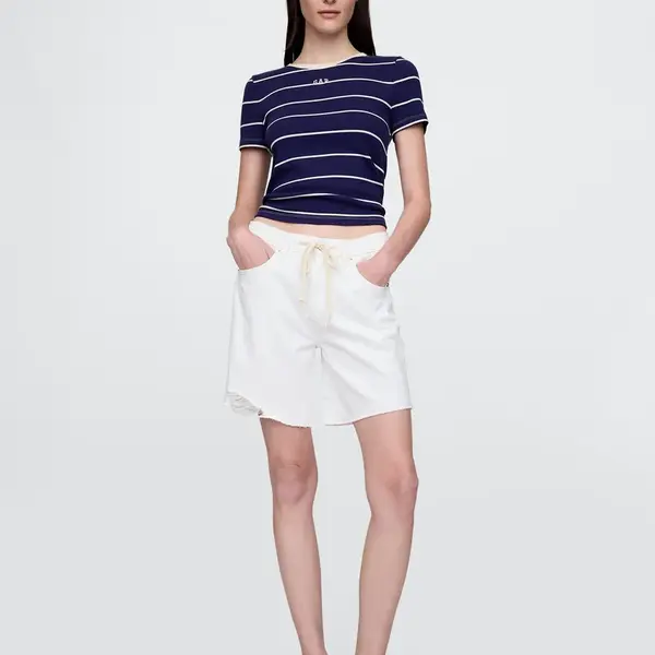 GAP Crop T-shirt with logo - Women's