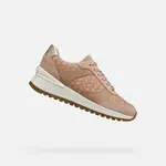 Cream women's sneakers Geox Desya - Women's