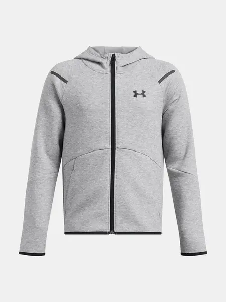 Boys' sweatshirt Under Armour UA B Unstoppable Flc FZ - Boys
