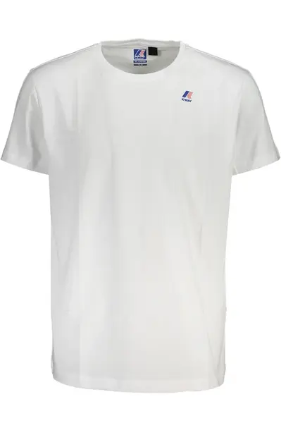 K-WAY pánske tričko s krátkym rukávom biele