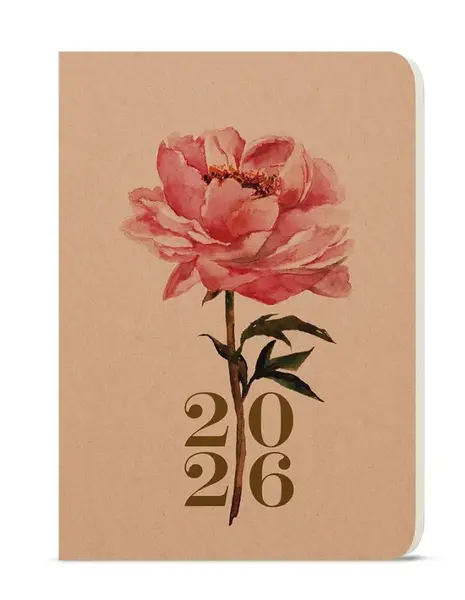 Týdenní diář 2026 Oskar Kraft A5 Růže