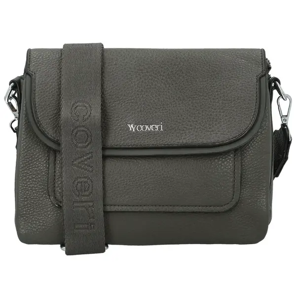 Dámska crossbody kabelka tmavo šedá - Coveri Dihya