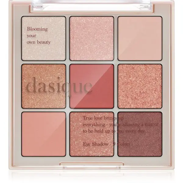 Dasique Eye Shadow Pallete paletka očních stínů odstín 02 Rose Petal 7 g