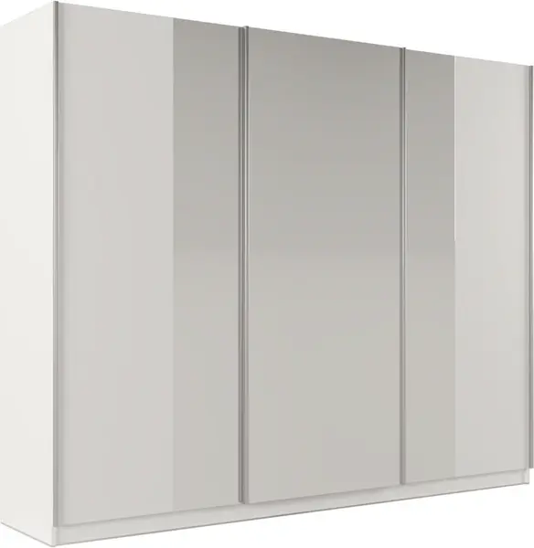 Šatní skříň Praga Barva korpusu: Bílá, Rozměry: 250 cm