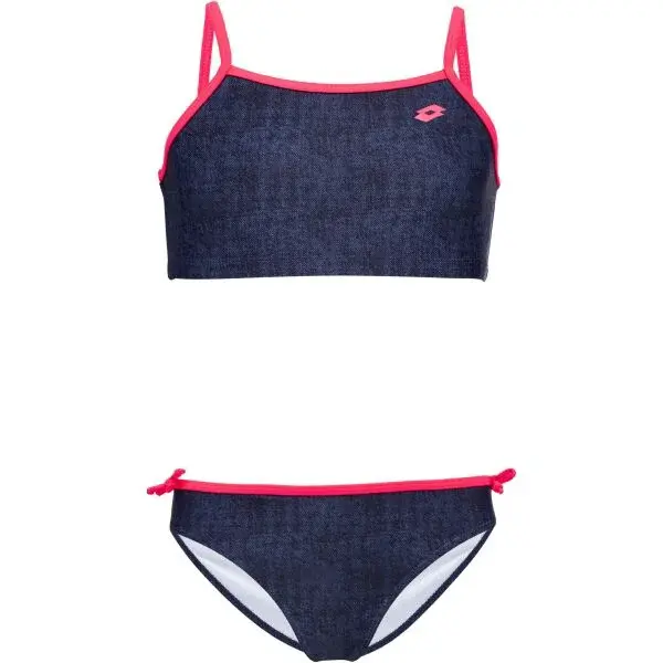 Lotto LYRA Dívčí dvoudílné plavky, tmavě modrá, velikost 152-158