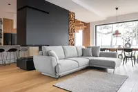 Sedací souprava Larde Provedení: Pravá varianta, látka: Roko 4