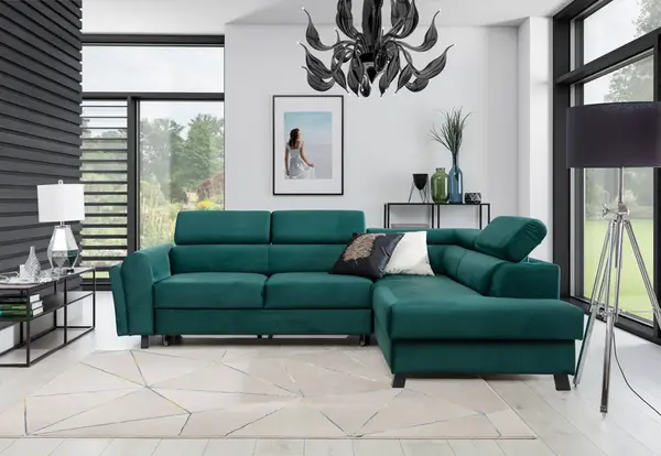 Sedací souprava Kairos Provedení: Pravá varianta, látka: Monolith 37