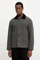 Bunda s příměsí vlny Marc O'Polo černá barva, 5000006905