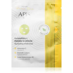Apis Natural Cosmetics Home Spa rozjasňující maska na obličej 20 g