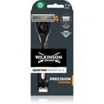 Wilkinson Sword Quattro Precision Trimmer holicí strojek + náhradní břity 2 ks