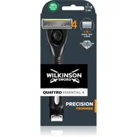Wilkinson Sword Quattro Precision Trimmer holicí strojek + náhradní břity 2 ks