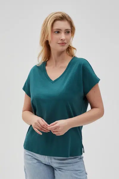 Marisse Women's T-Shirt L-Ts-4623 D.Green