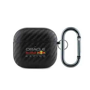Karbonové pouzdro Red Bull PU pro AirPods 4, black
