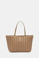 Kabelka Tommy Hilfiger béžová barva, AW0AW17670