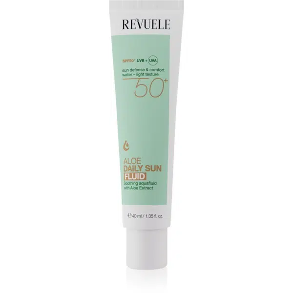 Revuele Daily Sun Aloe lehký ochranný fluid SPF 50+ 40 ml
