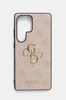 Obal na telefon Guess Samsung Galaxy S25 Ultra růžová barva, GUHCS25L4GMGPI