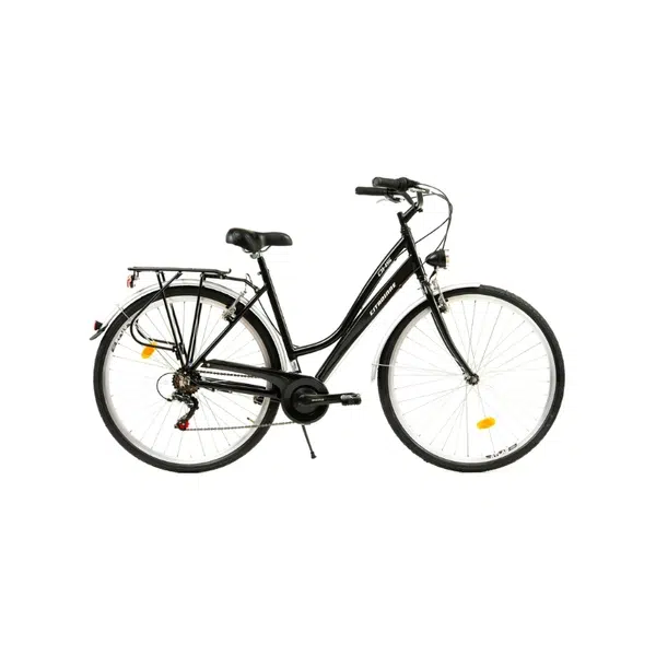Městské kolo DHS City 28001 28" - model 2025 19,5" (170-185 cm) Black