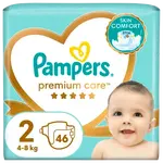 PAMPERS Premium Care Plenky velikost 2 46 ks