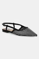 Baleríny Steve Madden Slingshot-MR černá barva, s odkrytou patou, 11003839