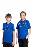 Dětské tričko adidas modrá barva, JV5183