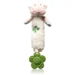 BabyOno Squeaky Toy Sweet Lambie pískací hračka s kousátkem 1 ks