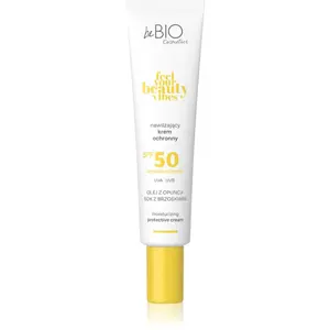 beBIO Feel Your Beauty Vibes hydratační ochranný krém SPF 50 40 ml