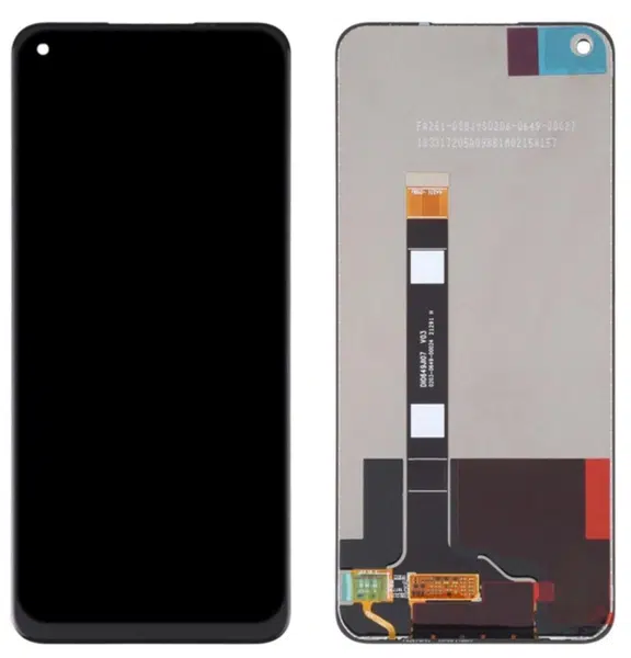 LCD display + dotyková deska + přední kryt pro Realme 8 (TFT)