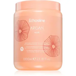 Echosline Argan mask vyživující maska pro hladké a zářivé vlasy s arganovým olejem 1000 ml