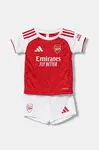 Kojenecká sada adidas Performance AFC červená barva, JI9535