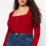 Dámské tričko Trendyol TBBSS22AF0027/Black