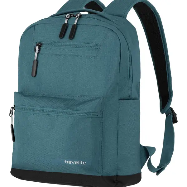 Studentský batoh Travelite Kick Off Backpack M Petrol