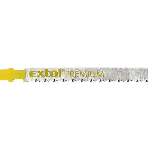 Plátky do přímočaré pily 5ks 75x2,5mm EXTOL PREMIUM 8805001