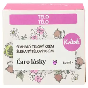 KVITOK Šlehaný tělový krém Kouzlo lásky 60 ml