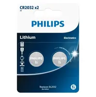 PHILIPS CR2032P2/01B knoflíková baterie 2 kusy