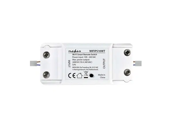 Smart spínač NEDIS WIFIPS10WT WiFi Tuya