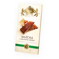 CARLA Mléčná čokoláda s drcenými oříšky 80 g