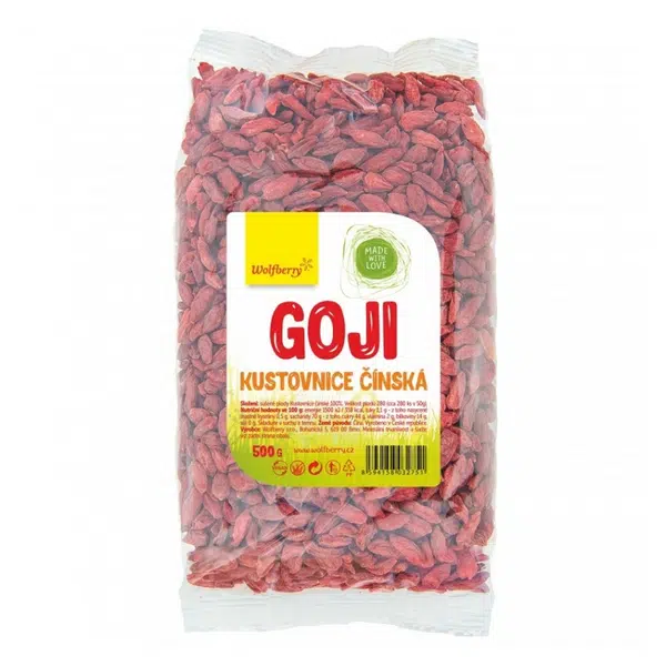 WOLFBERRY Goji kustovnice čínská 500 g